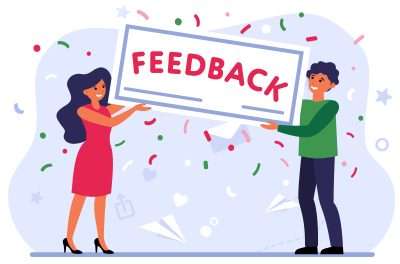 Feedback process as a critical factor in building trust in remote teams.